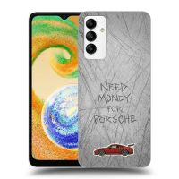 Silikónový čierny obal pre Samsung Galaxy A04s A047F - Garage Scratch