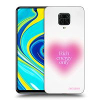 Silikónový prehľadný obal pre Xiaomi Redmi Note 9 Pro - Rich Energy