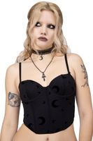 Damen BH (Korsett) KILLSTAR - Trip To The Moon - schwarz L