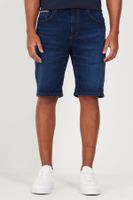 AC&Co / Altınyıldız Classics Men's Dark Blue Slim Fit Slim Fit Cotton Stretchy Denim Shorts