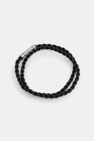 HUGO Kožený náramok HUGO E-DOUBLEBRAID4-BRA