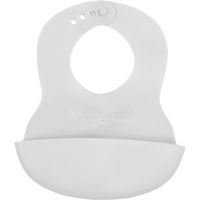 BabyOno Be Active Soft Bib σαλιάρα Grey 6 m+ 1 τμχ