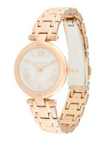 MICHAEL Michael Kors Analogni sat 'LANEY'  rozo zlatna / prljavo bijela