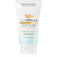 Dermedic Sunbrella schützende Creme für fettige und gemischte Haut SPF 50+ 50 g