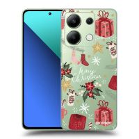 Silikónový prehľadný obal pre Xiaomi Redmi Note 13 5G - Christmas