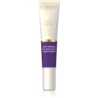 Eveline Cosmetics Gold & Retinol кремообразен серум против бръчки за околоочния контур 20 мл.