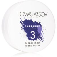 Tomas Arsov Sapphire Blonde Mask Natürlich neutralisierende Maske für blondes und meliertes Haar 100 ml