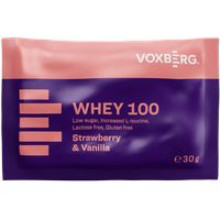 VOXBERG Proteín WHEY 100 Jahoda & Vanilka