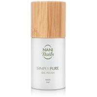 NaniNails Simly Pure unghii cu gel folosind UV / lampă cu LED culoare Base 5 ml
