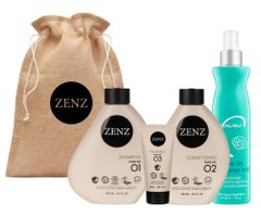 Darčeková sada pre všetky typy vlasov Zenz Pure + kondicionér Malibu C zadarmo + darček zadarmo
