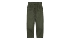 Carhartt WIP Double Knee Pant Muži - Kalhoty Carhartt WIP - Zelená - I034796_49_4O-30-32 - Size: 30-32