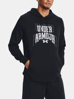 Under Armour UA Rival Terry Graphic HD Sweatshirt Schwarz