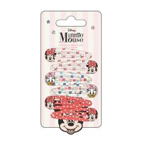 HAIR ACCESSORIES CLIPS 6 PIECES MINNIE