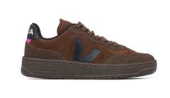 Veja V-90 Suede Walnut Black Bărbați - Adidași Veja - Maro - VD0303663B-10 - Size: 10