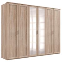 MID.YOU SKRIŇA S OTOČNÝMI DVERAMI, farba duba, 270/210/58 cm