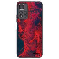 Silikónový čierny obal pre Xiaomi Redmi Note 11 Pro+ 5G - Organic red