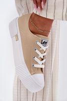 Női Platformos Tornacipő Bézs LEE ISLA C WOMEN LOW