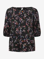 Pieces Lala Bluse Schwarz