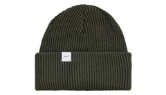 Makia Merino Beanie Green Unisex - Glavni pokrivači Makia - Zelena - U82052_767-One-size - Size: One size