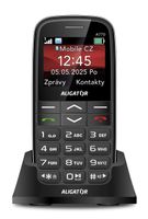 Aligator A770 Senior černá + stolní nabíječka