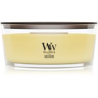 Woodwick Yuzu & Vetiver lumânare parfumată cu fitil din lemn 453.6 g