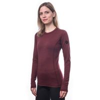 Sensor MERINO AIR Дамска термо тениска, винен, размер
