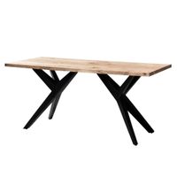 Livetastic PÍSACÍ STÔL, farba akácie, 180/90/76 cm