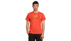 Dedicated T-shirt Stockholm Cyclopath Pale Red Pánske - Tričká Dedicated - Červená - 18284-S - Size: S