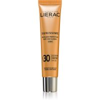 Lierac Sunissime Global Anti-Ageing Care schützendes getöntes Gesichtsfluid SPF 30 Farbton Golden 40 ml