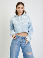 Guess Tie Dye Sweatshirt Blau