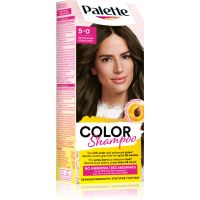 Schwarzkopf Palette Color Shampoo Tönungsshampoo Farbton 5-0 Medium Brown 50 ml