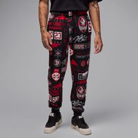 Jordan Essentials Printed Fleece Pants Black - Pánske - Tepláky Jordan - Čierne - HM7257-010 - Veľkosť: XL