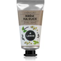 Leros Element Earth patchouli & tonka beans hranilna krema za roke z karitejevim maslom 30 ml