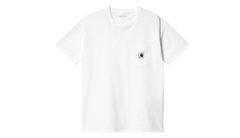 Carhartt WIP W' S/S Pocket T-Shirt White Dámske - Tričká Carhartt WIP - Biela - I032215_02_XX-XS - Size: XS