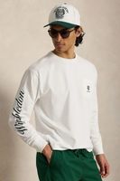 Polo Ralph Lauren tričko s dlhým rukávom pánske bavlnené Wimbledon