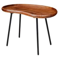 MID.YOU KONFERENČNÝ STOLÍK, farba indického palisandra, drevo, 71/40/51 cm