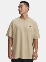 Men's Under Armour UA M HW OS LOGO WASH SS-BRN - Men's T-Shirt