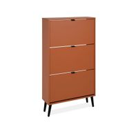 MID.YOU VÝKLOPNÁ SKRINKA NA TOPÁNKY, terakotová, 70/125/24 cm