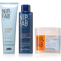NIP+FAB Glycolic Fix Bundle zestaw do pielęgnacji skóry twarzy