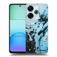 Silikónový čierny obal pre Xiaomi Redmi 13 4G - Organic blue