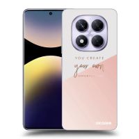 Silikónový prehľadný obal pre Xiaomi Redmi Note 14 Pro 4G - Vytvor si svoju vlastnú príležitosť