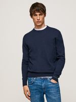 Pepe Jeans Andre Crew Neck Pullover Blau