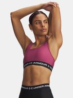 Dámská podprsenka Under Armour Crossback Mid Bra-RED - Dámské
