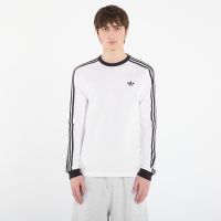 T-shirt adidas 3-Stripes Long-Sleeve Top Long-Sleeve Top White XXL
