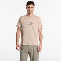 T-shirt Tommy Hilfiger Script Flag Regular Tee Batique Khaki S