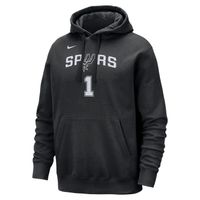 Nike NBA San Antonio Spurs Club Pullover Hoodie Black - Pánske - Mikina Nike - Čierne - FB4808-013 - Veľkosť: M