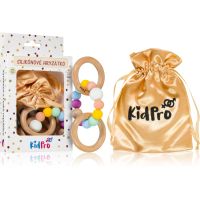 KidPro Teether & Rattle Fruit Mix прорізувач з брязкальцем Rainbow 1 кс