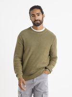 Celio Vecold Pullover Grün