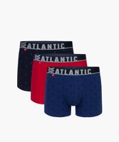 Boxer shorts Atlantic 3MH-174 A'3 S-2XL navy blue-red-blue 033