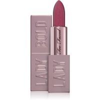 Too Faced Lady Bold Cream Lipstick krémový rúž pre dlhotrvajúci efekt odtieň Committed 3,3 g